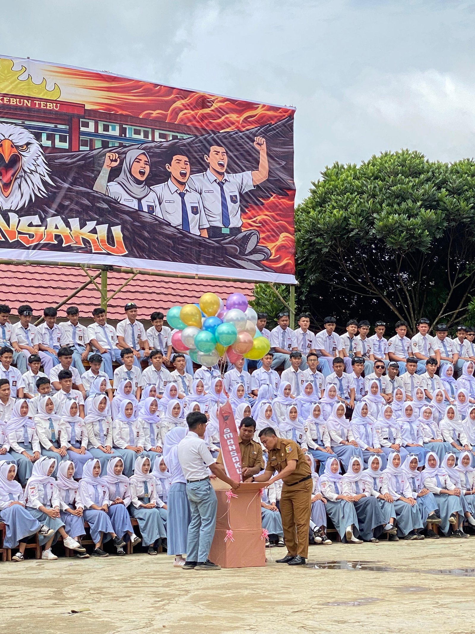 Foto kegiatan ekstrakurikuler SMAN 1 Kebun Tebu